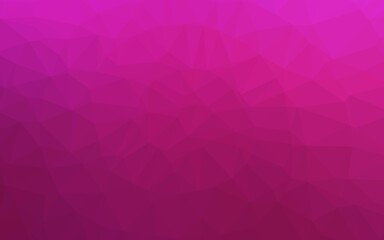 Light Pink vector triangle mosaic texture.