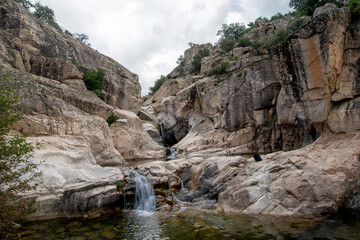 bau mela waterfalls in sardinia