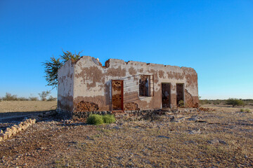 old building taken in Mariental Namibia