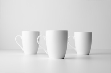 Mug Mock-Up - Three Mugs