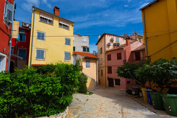 Fototapeta na wymiar architecture of Rovinj (Rovigno). Istria. Croatia.