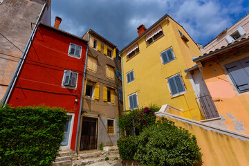 architecture of Rovinj (Rovigno). Istria. Croatia.
