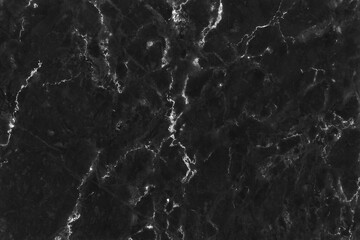 Black gray marble texture background with high resolution, counter top view of natural tiles stone in seamless glitter pattern and luxurious.