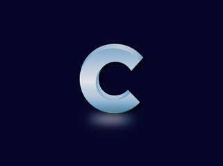 C Alphabet Modern Logo Design Concept