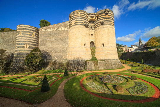 The fortress of Angers	