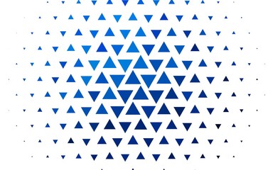 Light BLUE vector layout with lines, triangles.