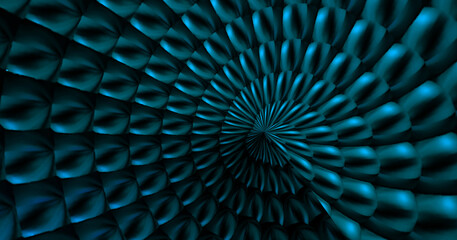 Abstract blue background with geometric texture.