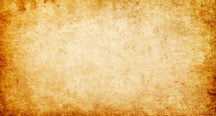 Grunge paper texture, old rough vintage brown paper