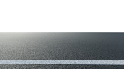 Fototapeta premium Asphalt road side angle