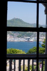 Fototapeta premium グラバー園からの長崎港