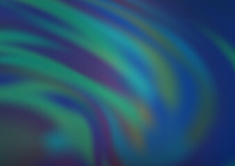 Light BLUE vector blurred shine abstract background.