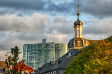 Dächer der Altstadt in Düsseldorf