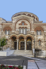 View of Neo-Byzantine Cathedral of Holy Trinity (
