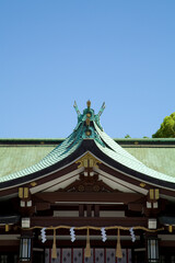 Fototapeta premium 大阪護国神社本殿