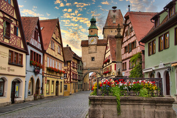 Rothenburg ob der Tauber eine wunderschöne alte Kleinstadt  © Mit *HPS* auf Reisen