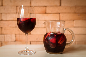 Sangria na jarra