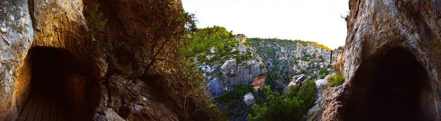Chelva, ruta del acueducto de peña cortada