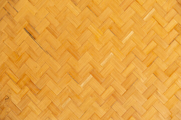 Bamboo weave, Traditional handcraft weave Thai style pattern for furniture material.