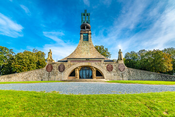 Monument of peace (Mohyla miru in czech speak) - in memory battle of Slavkov (Austerlitz)...