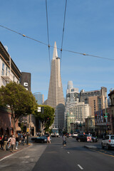 Fototapeta na wymiar Salesforce Tower in San Francisco