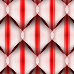 Obraz premium futuristic symmetric geometric design in shades of dark deep red