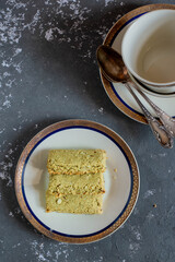 Vegan and gluteen free matcha cookies