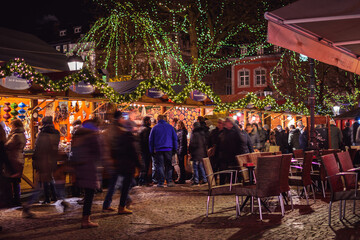 Aachener Weihnachtsmarkt Buden