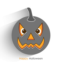 Illustration of poster,banner or invitation of Halloween party.