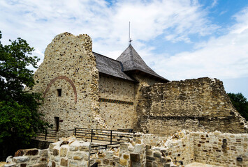Fortress of Suceava. The Citadel of Suceava. Romania