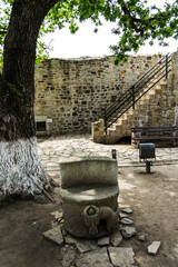 Fortress of Suceava. The Citadel of Suceava. Romania