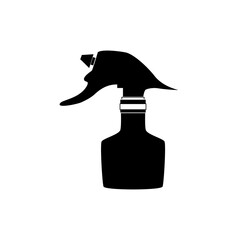 Spray bottle. Hairdresser tool simple isoleted icon