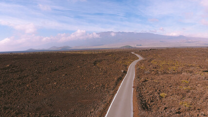 Mauna kea, Observatory Road, Big island, Hawaii