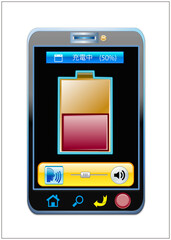 スマホ残量表示