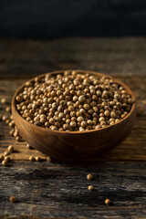 Raw Organic Coriander Seeds