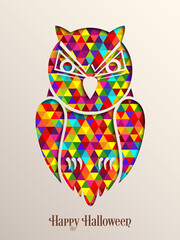 Illustration of poster,banner or invitation of Halloween party.