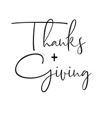 Thanks Giving svg