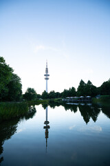 Obraz premium Planten um Blomen park in der Hansestadt Hamburg