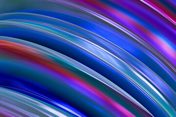 3d render, abstract background, iridescent holographic foil, metallic texture, ultraviolet wavy wallpaper, fluid ripples, liquid metal surface, esoteric aura spectrum, bright hue colors