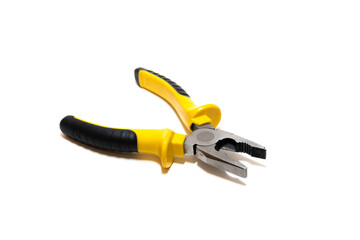 Obraz premium work tool (pliers) on a white background