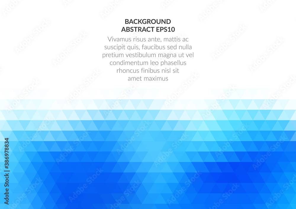 Poster an abstract background with a geometric texture of triangles. space for text.