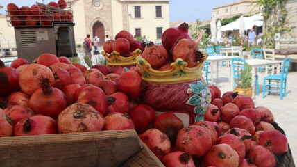 fruit and vegetables at market