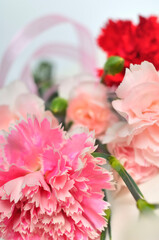カーネーションの花束