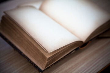 白紙の本