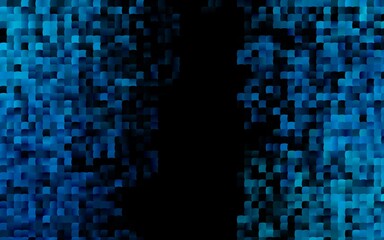 Dark BLUE vector layout with lines, rectangles.