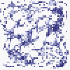 Art drawing background. Abstract pixel art.