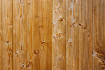 Fototapeta premium wood wall surface, wooden texture, vertical boards.