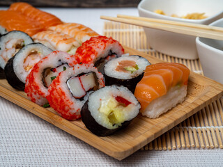 Japanese sushi food
