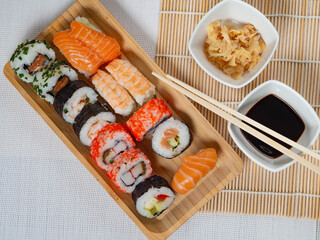 Japanese sushi food