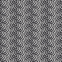 Dotted Halftone Vector Spiral Pattern or Texture