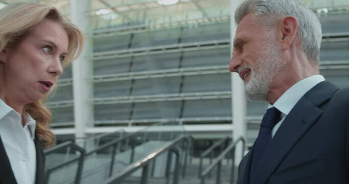 Workplace conflict between male female colleagues, business ethics disrespect